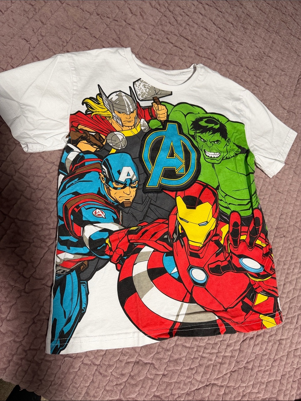 Kids marvel shirt